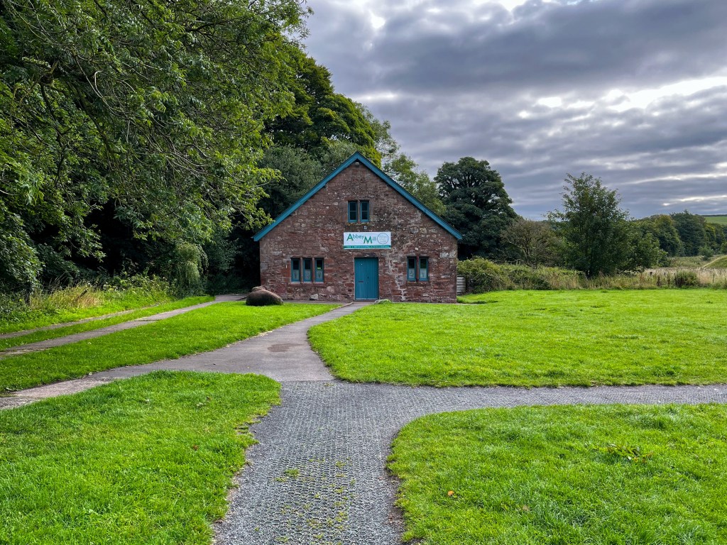 Abbey Mill Café building beside Furness Abbey in Barrow-in-Furness, Cumbria, Lake District