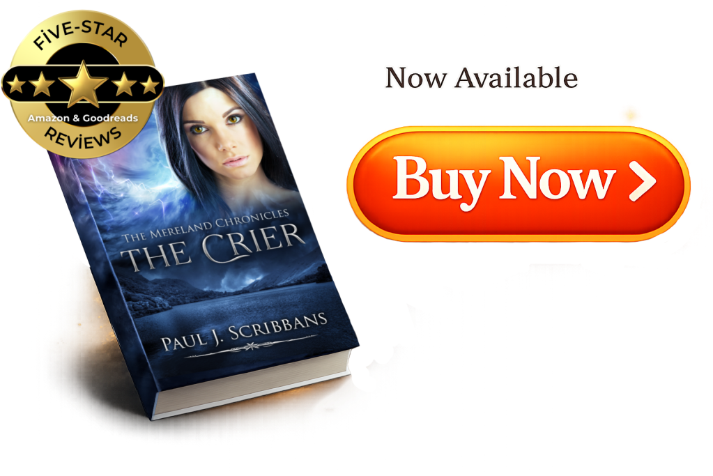 Buy The Mereland Chronicles: The Crier by Paul J. Scribbans – five-star reviewed Lake District historical mystery available now on Amazon.