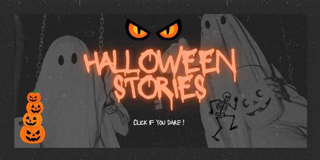 Halloween Stories banner linking to ghost stories by P. J. Scribbans, inspired by local legends and hauntings around Barrow-in-Furness and Cumbria.